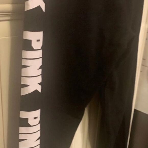Pink Victoria Secret Womens 
 Logo Yoga Pants Small - Picture 4 of 8